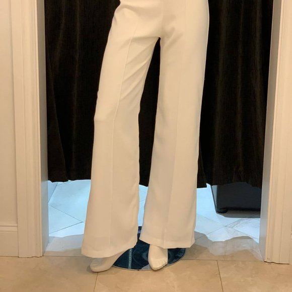 Off White Straight Legs Pants - Picture 2 of 3